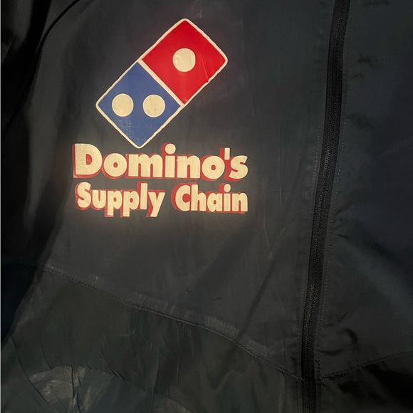 Light windbreaker jacket good for soft rain. Made Domino’s supply chain CDL team - Picture 4 of 4